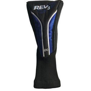 GOLF REV 3 MAXFLI Driver golf HEAD COVER Protector Black Blue